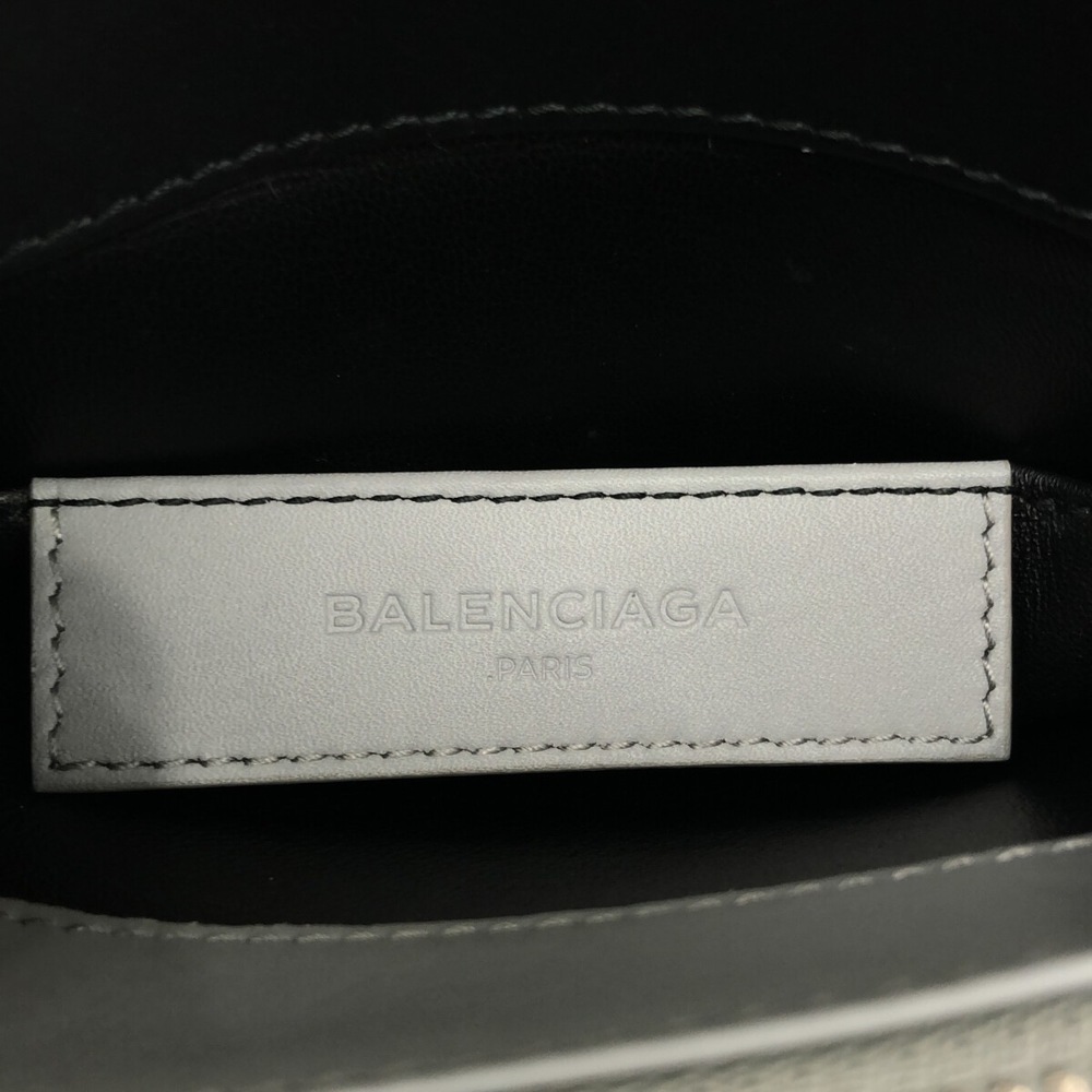 Balenciaga Gray Handbag Python Rudis Leather - image 7
